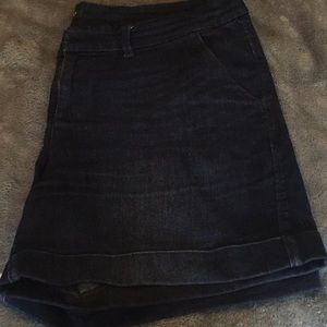 Dear John dark jean shorts